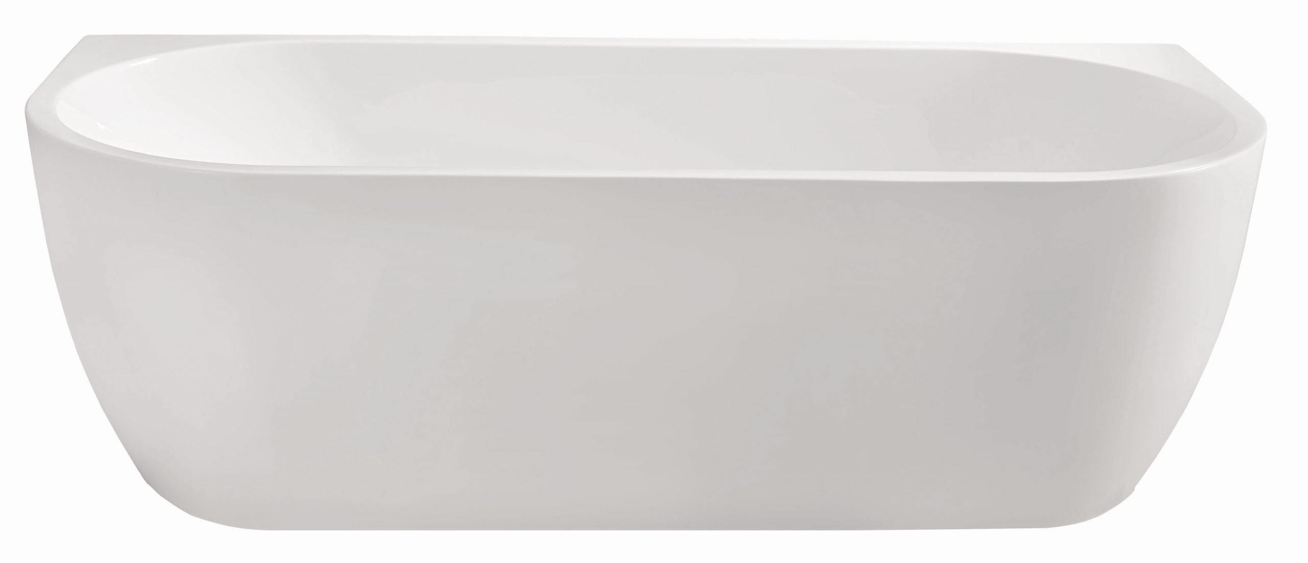 Product Wall half-vrijstaand acryl ligbad 180×80 wit