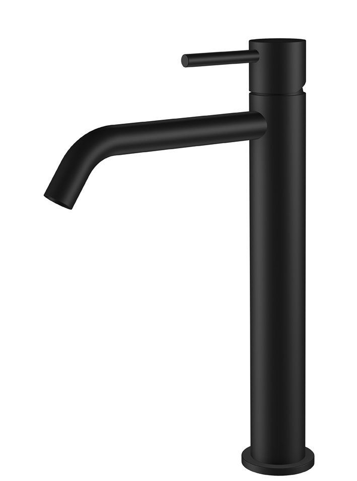 Product Style XL hoge wastafelmengkraan mat zwart