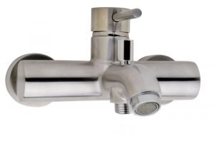 Product Cadans badmengkraan met omstel geborsteld staal