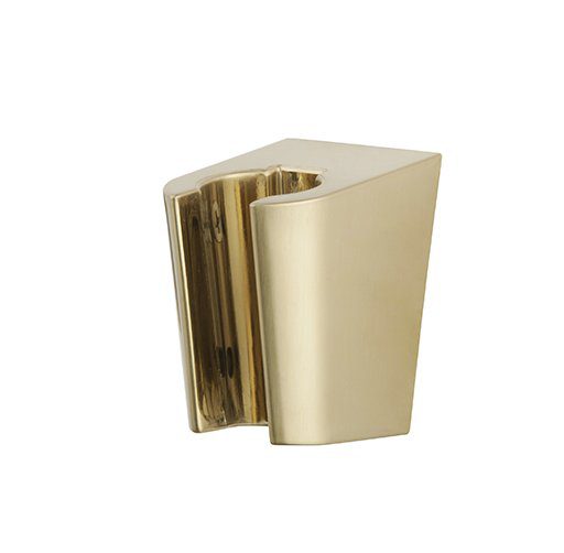 Product losse handdouchehouder kunststof geborsteld messing