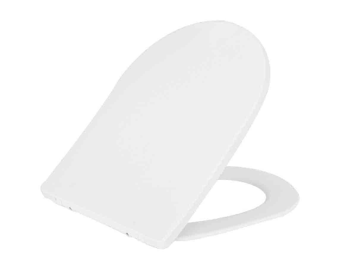 Product Shade Slim toiletzitting + deksel one-touch mat wit