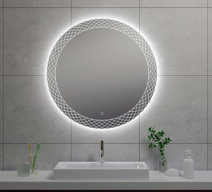 Product Deco condensvrije led-spiegel 80 cm