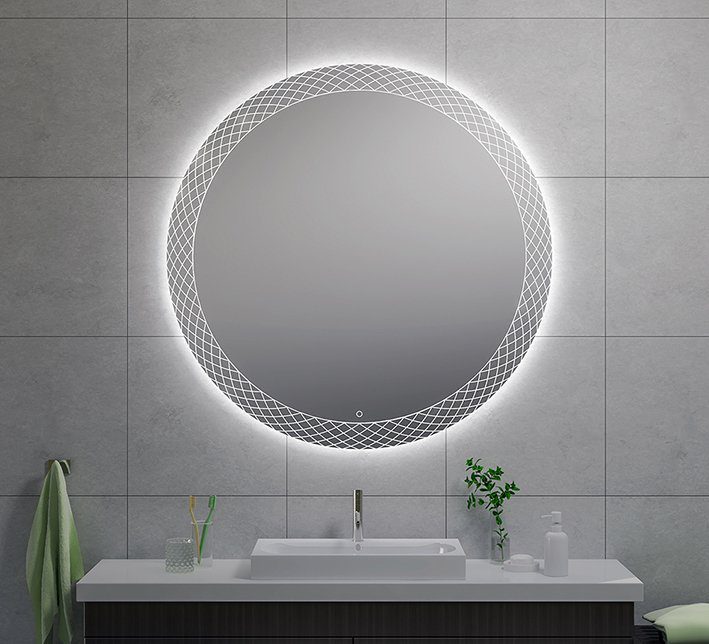 Product Deco condensvrije led-spiegel 120 cm
