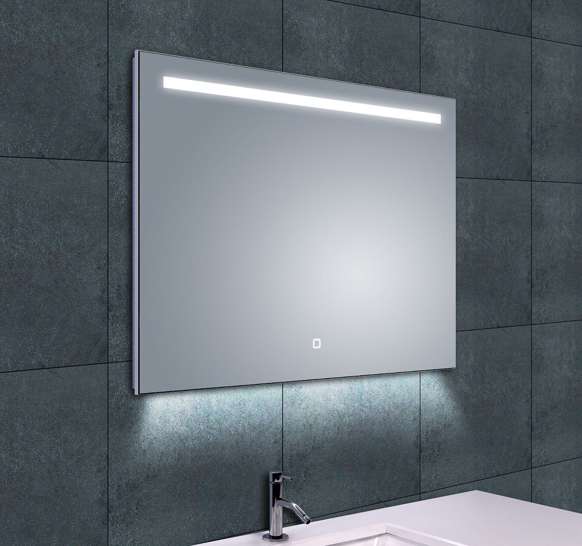 Product Ambi One dimbare Led condensvrije spiegel 80 x 60 cm