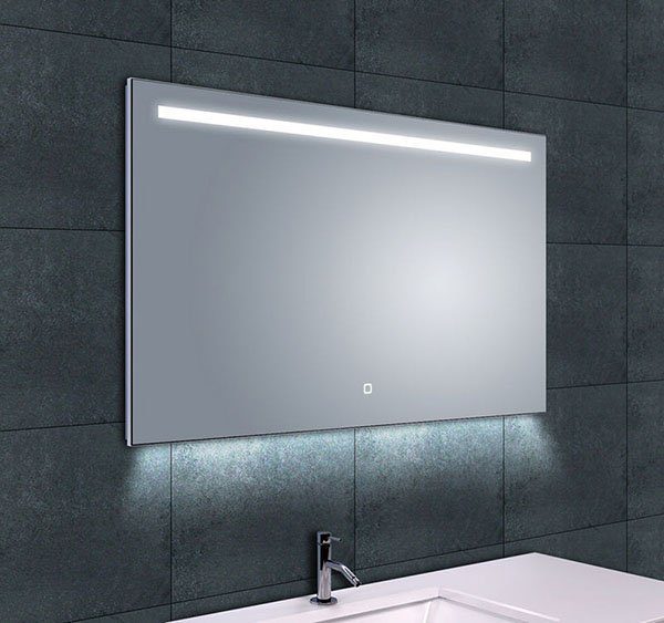 Product Ambi One dimbare Led condensvrije spiegel 100 x 60 cm
