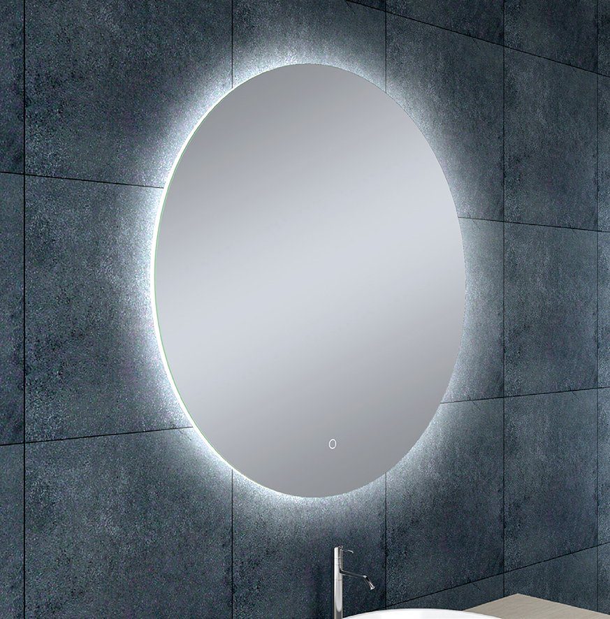Product Soul spiegel + Led rond 80 cm