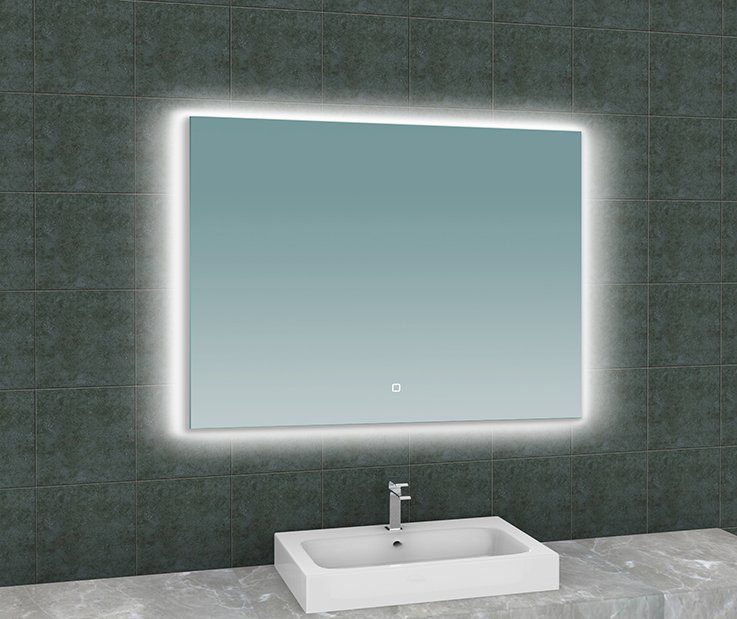 Product Soul spiegel + Led rechthoek 1000×800