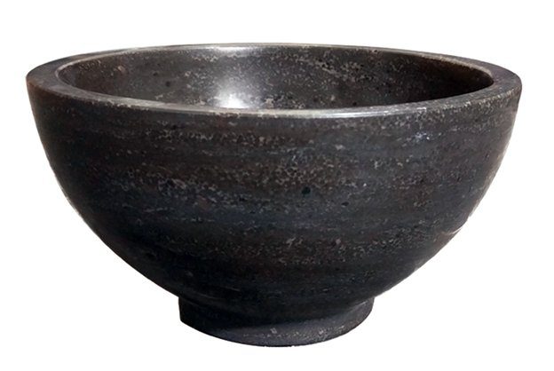 Product Wiesbaden – Raw – Waskom – Rond – 20×11 cm – Hardsteen gezoet
