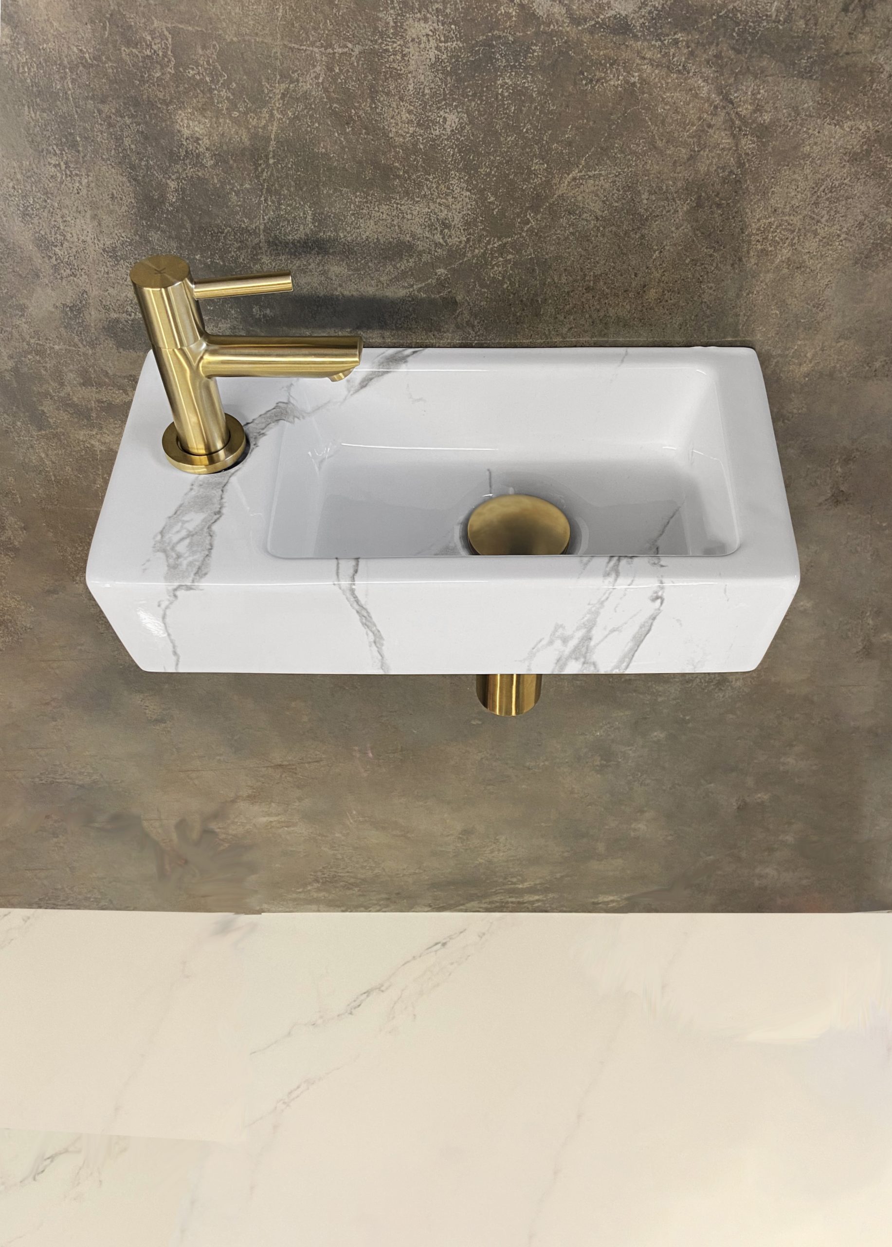 Product One Pack Mini-Rhea links fontein 360x180x90 Carrara
