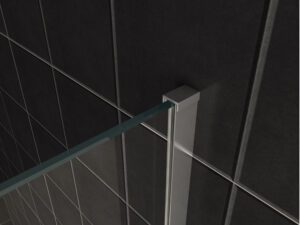 Product Wiesbaden Slim profielset met stabilisatiestang 120 cm chroom