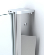 Product inloopdouche + muurprofiel 1200×2000 10mm NANO glas