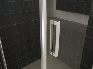 Product profielloze nisdeur 1000×2000 8mm NANO glas
