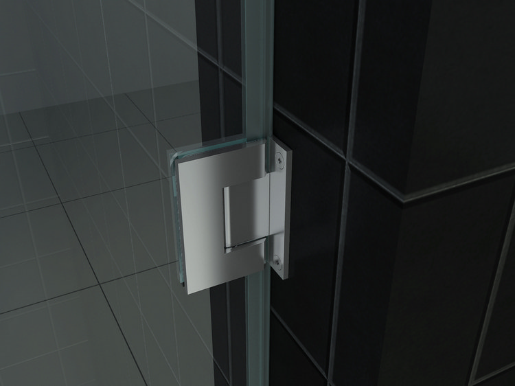 profielloze nisdeur 1000×2000 8mm NANO glas, foto 3 van 3
