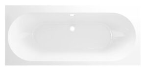 Product Portus RD inbouw ligbad 180*80*49 cm wit DUO