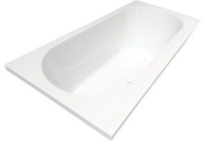 Product Portus RD inbouw ligbad 190*90*49 cm wit DUO