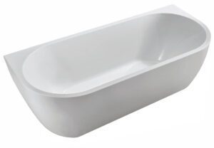 Product Wiesbaden – Wall half-vrijstaand acryl ligbad 170×75 wit