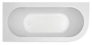 Product Wiesbaden – Corner links acryl hoekbad 180×80 wit