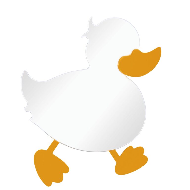 Product Ducky – Spiegel met een Eend Figuur – Geel