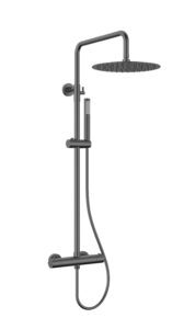 Product Viidako – Luxurii Doucheset Opbouw Compleet – Gun Metal- PVD coating