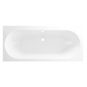 Product Kleinmann Inbouwbad Glans Wit 180x80x49 cm Jennii