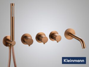 Product Kleinmann – Inbouw Badkraan – Geborsteld Brons