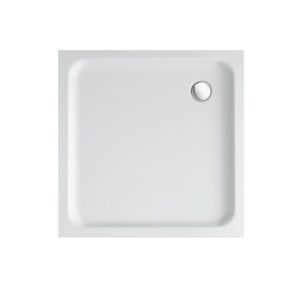 Product Creavit – Rechthoekige douchebak – Acryl – 90X90X15 cm – Wit